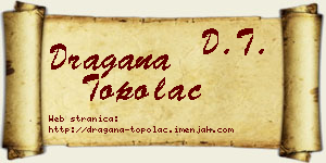 Dragana Topolac vizit kartica